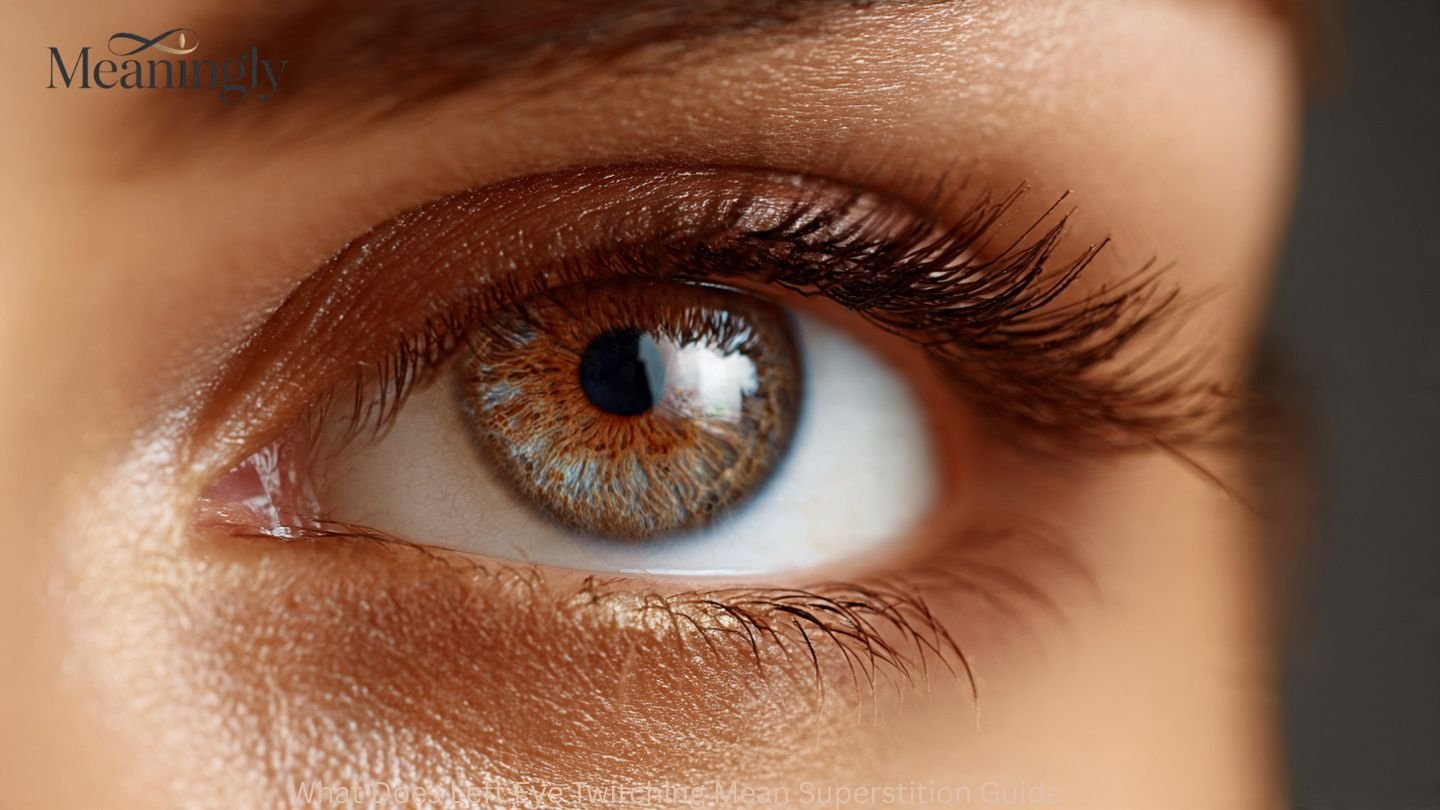 What Does Left Eye Twitching Mean Superstition Guide