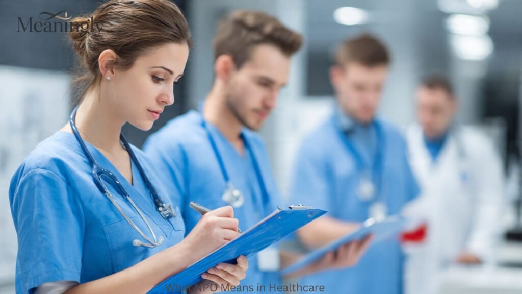 What NPO Means in Healthcare