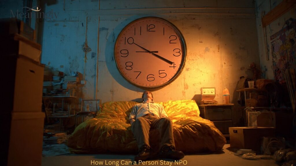 How Long Can a Person Stay NPO