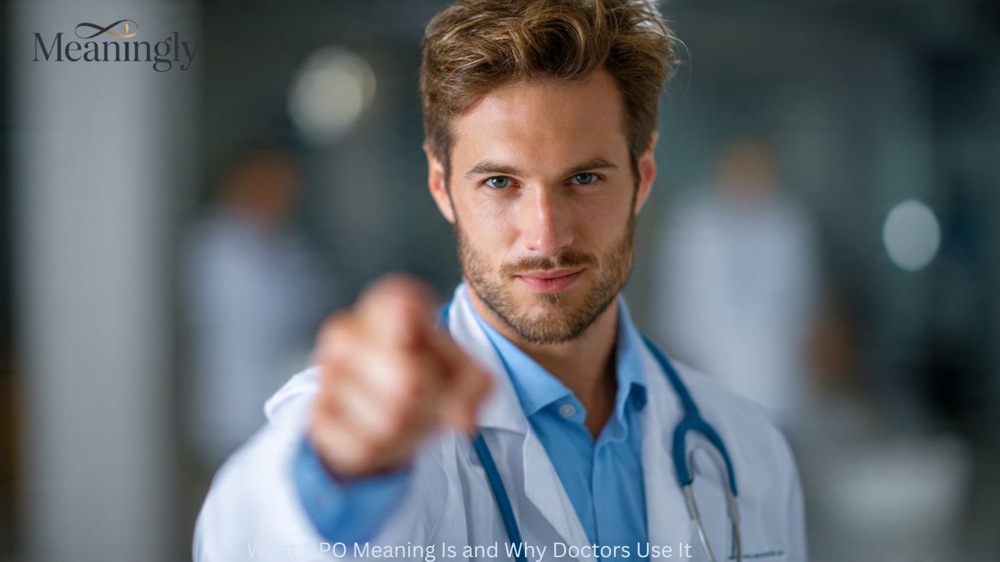 What NPO Meaning Is and Why Doctors Use It