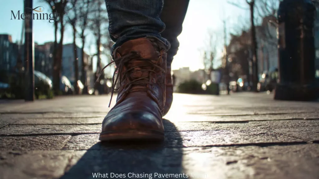 What Does Chasing Pavements Mean