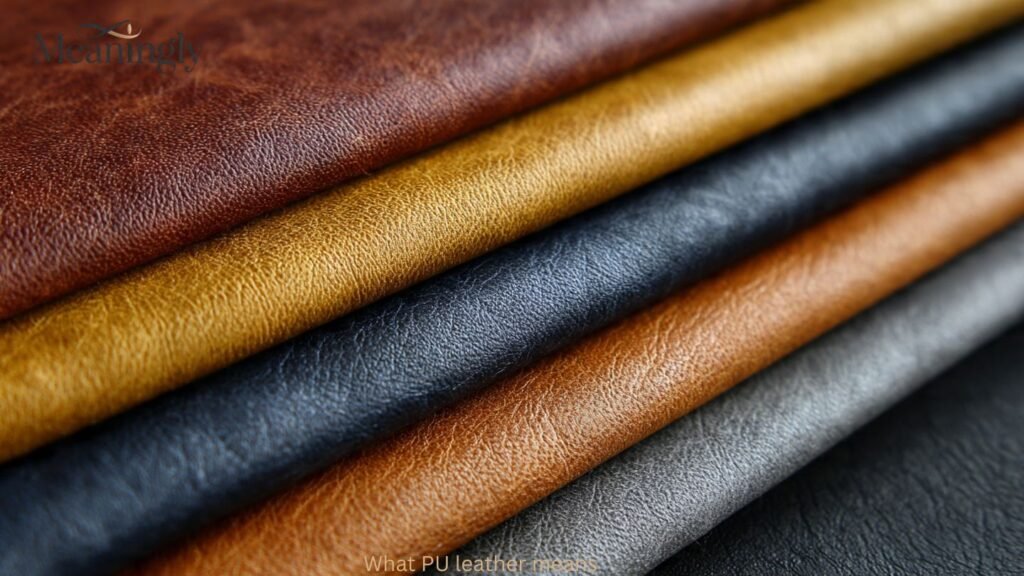 What PU leather means
