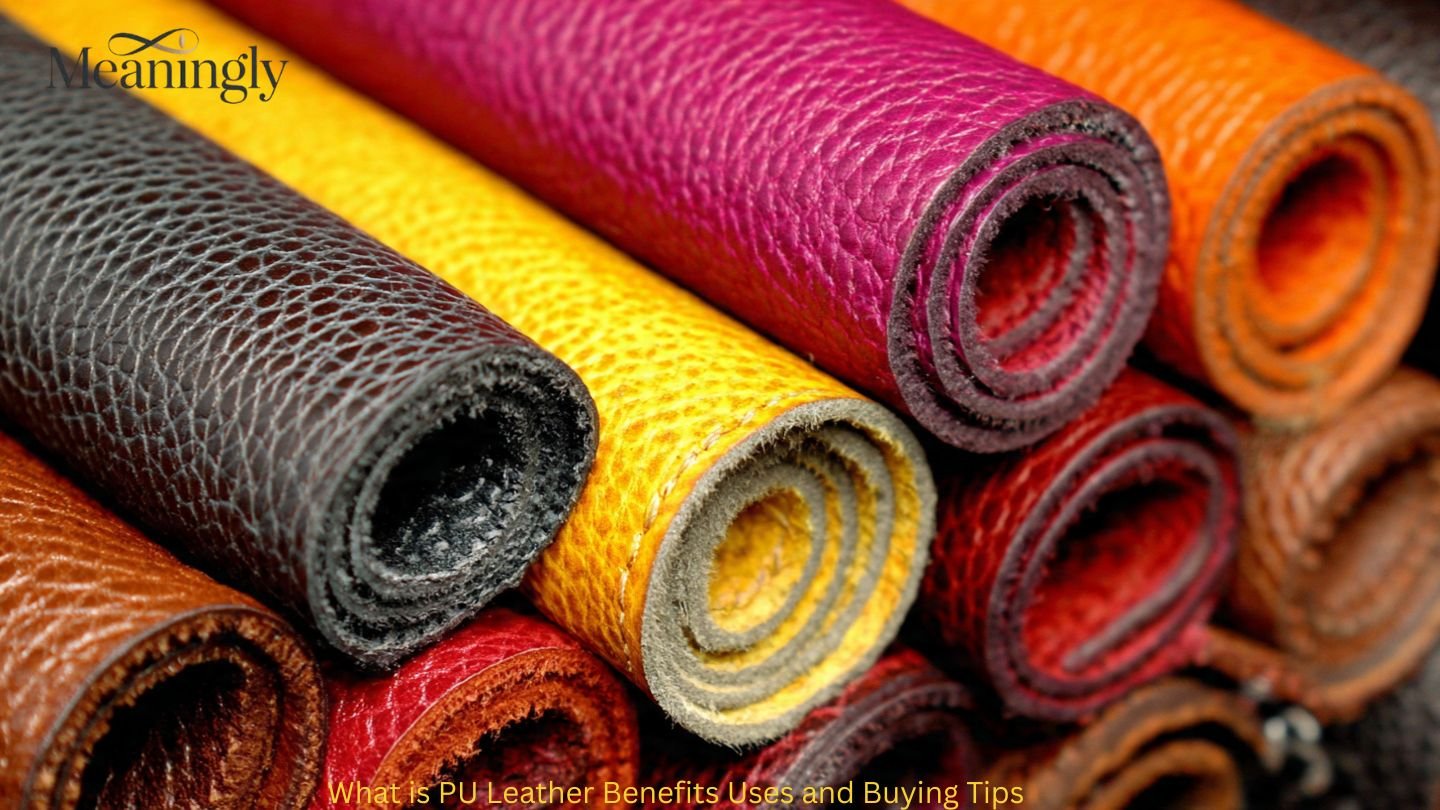 What is PU Leather Benefits Uses and Buying Tips