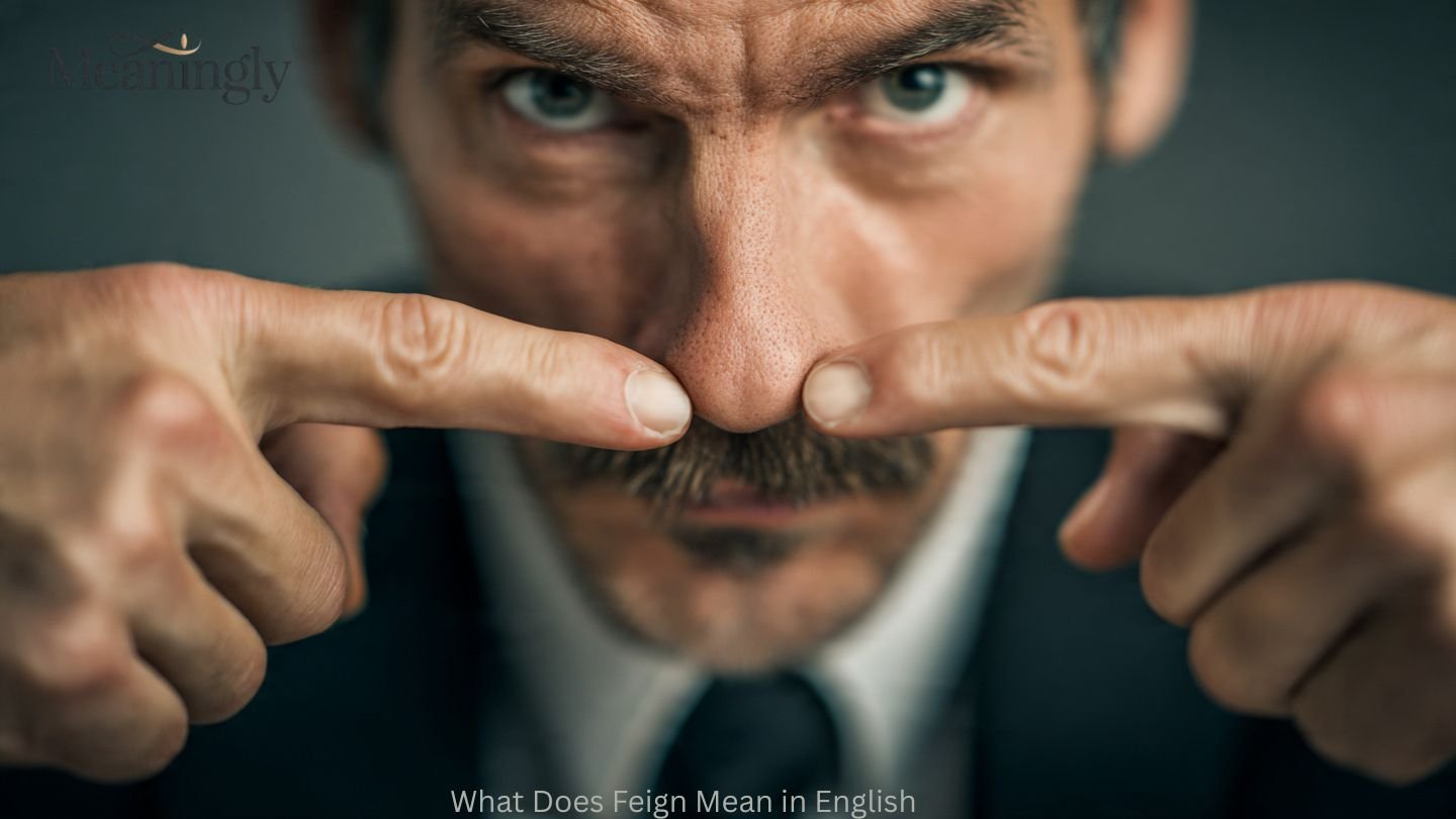 What Does Feign Mean in English