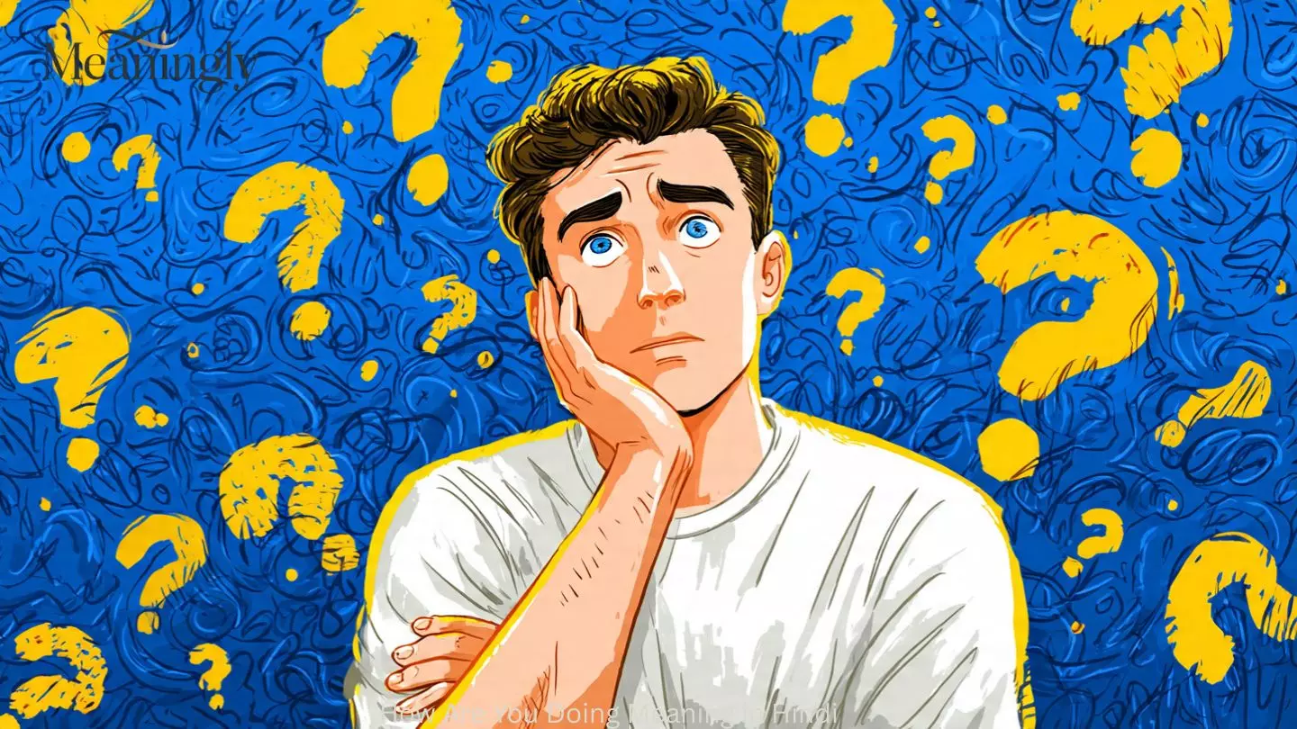 How Are You Doing Meaning in Hindi