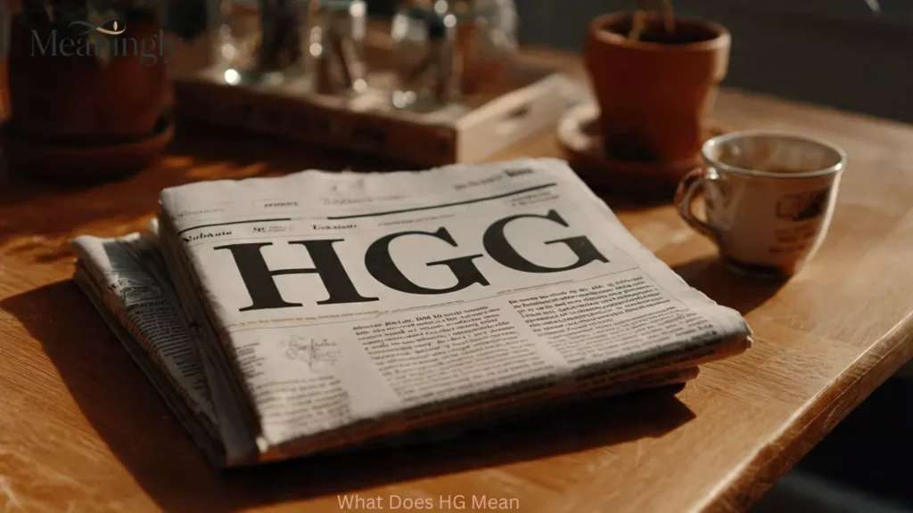 What Does HG Mean