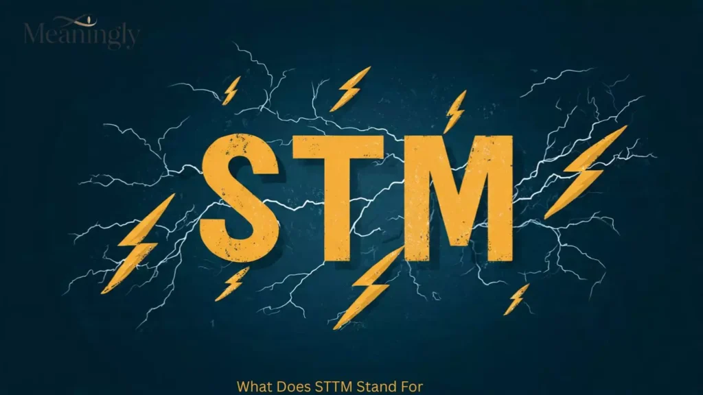 What Does STTM Stand For