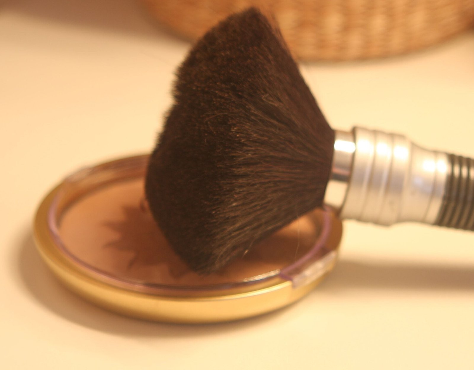 Fixing patchy jelly blush makeup tutorial with damp sponge blending