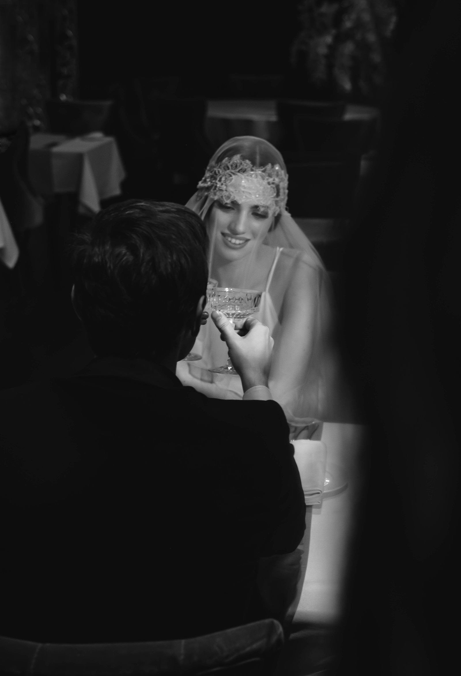 art deco wedding ideas — Signature Cocktails and Champagne Tower Ideas