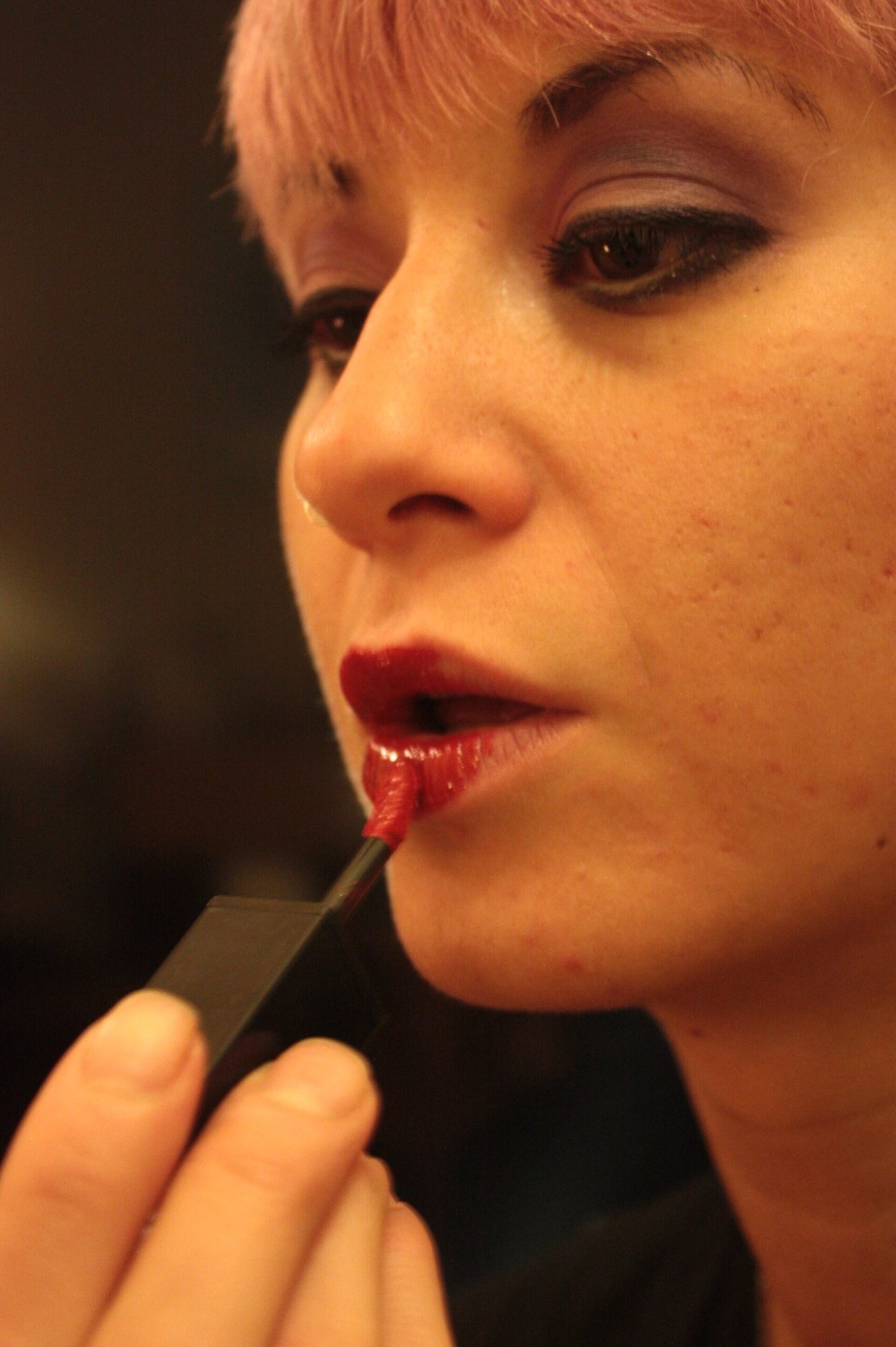 Berry lipstick shade range for vampy berry lips tutorial on different skin tones