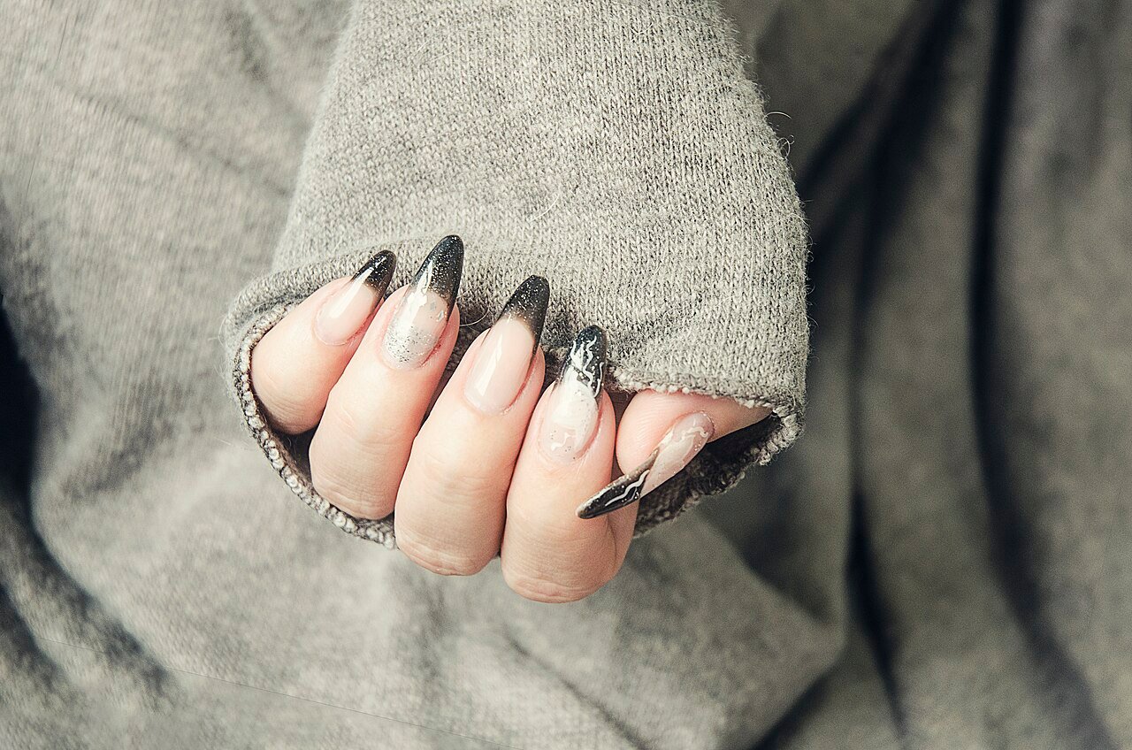 Autumn plaid nails ideas - Muted Plaid on Short Nails