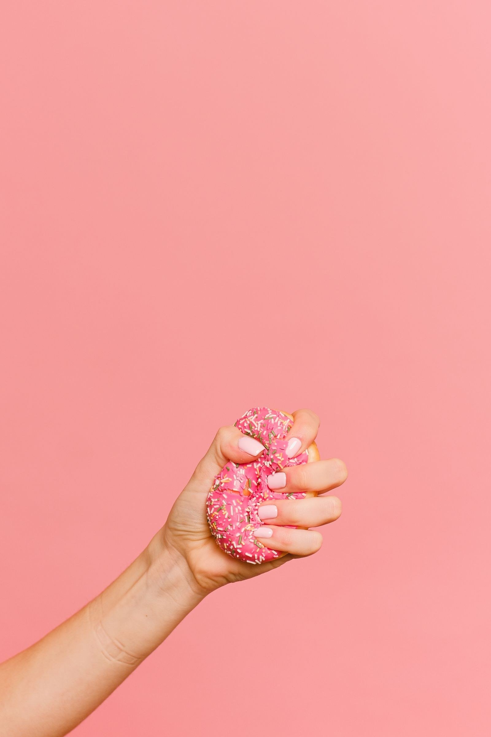 gummy nail art ideas — 15. Gummy French with a Twist