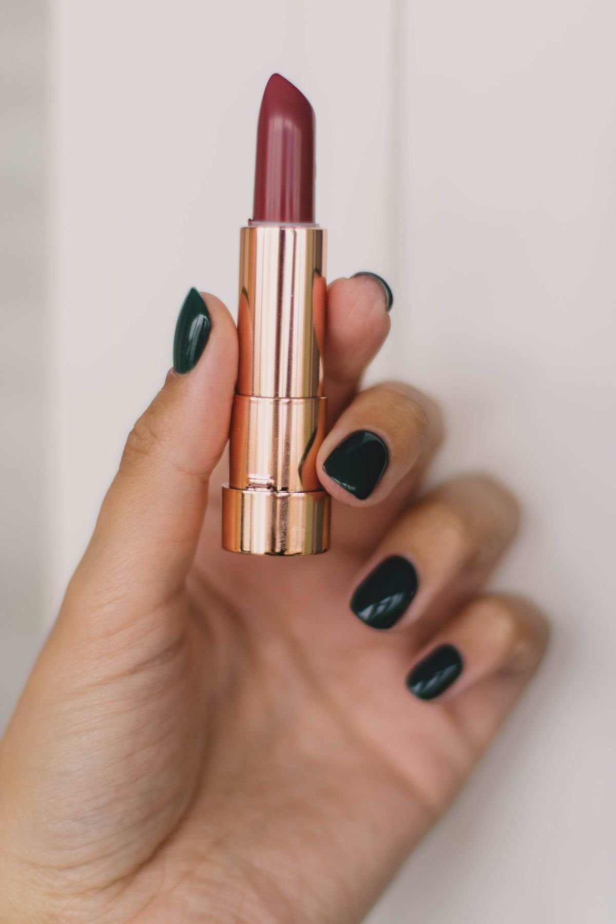 Autumn plaid nails ideas - Navy and Burgundy Plaid for Cooler Days