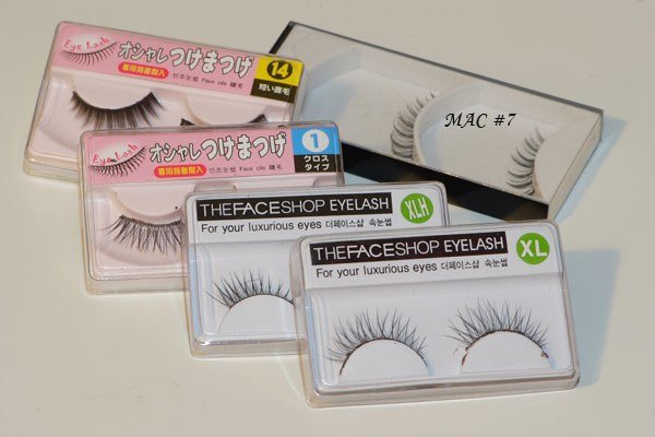 Lash serum being applied along the upper lash line at night
