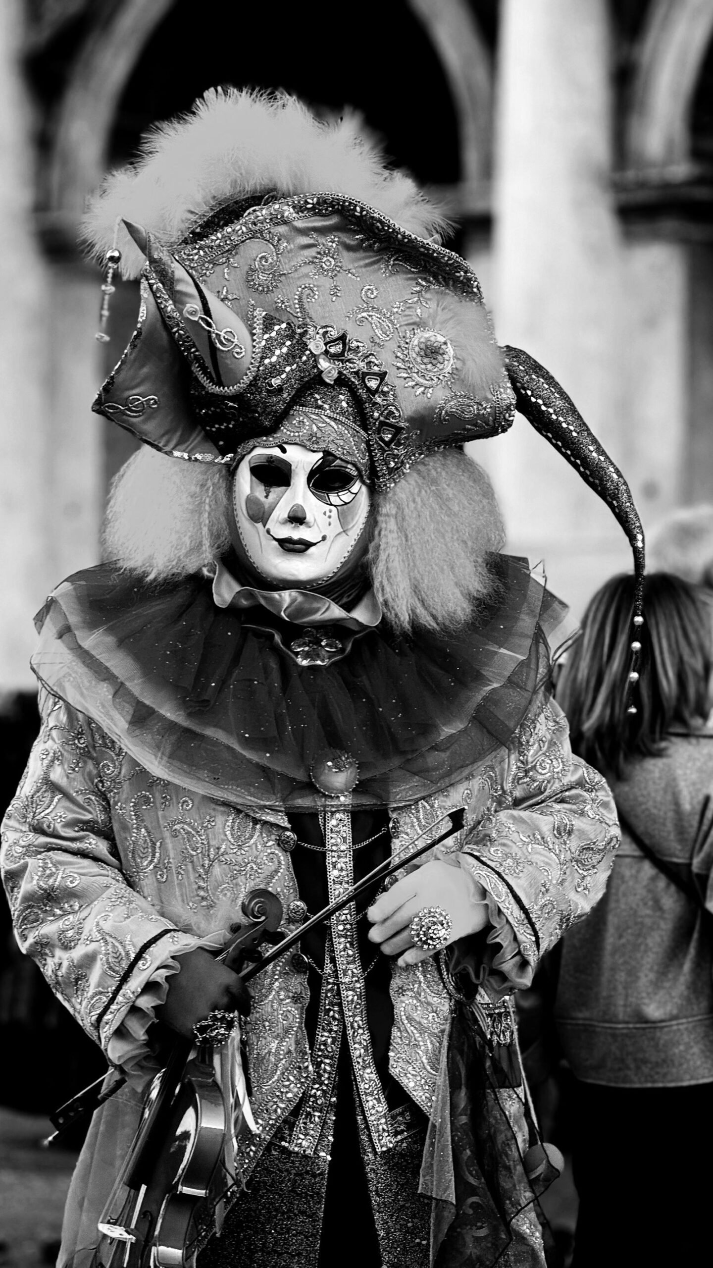 masquerade wedding ideas — 5. The Couple's Statement Masks