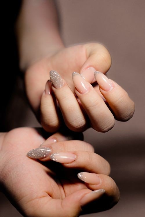 Horizontal Stripes On Almond Nails example for Almond nails stripes ideas