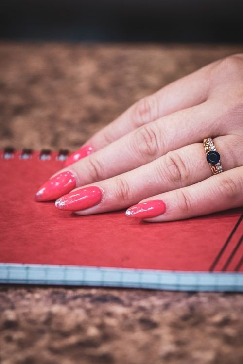 Elegant Pinstripes On Almond Nails example for Almond nails stripes ideas