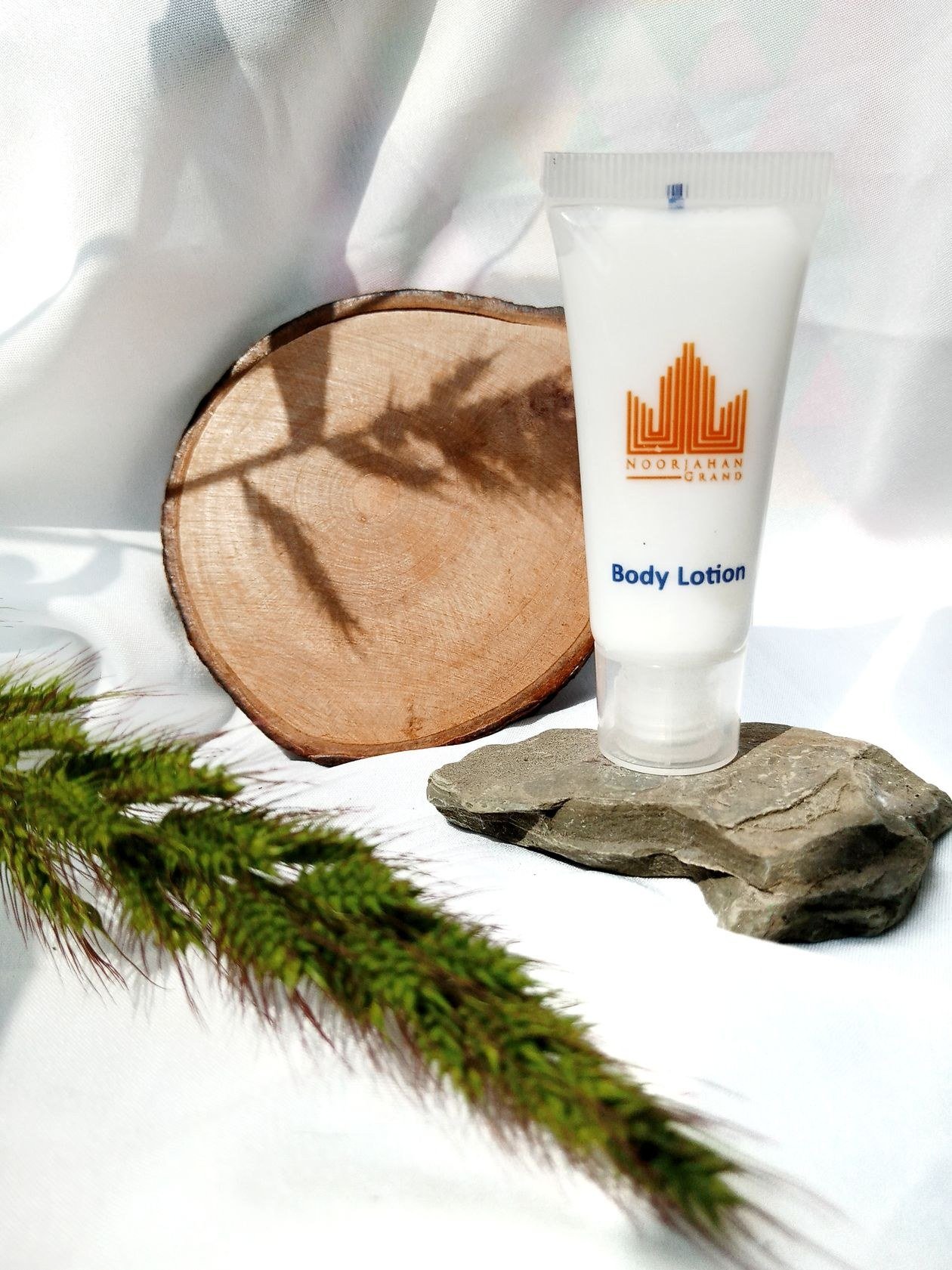 Body lotion bottle product photo