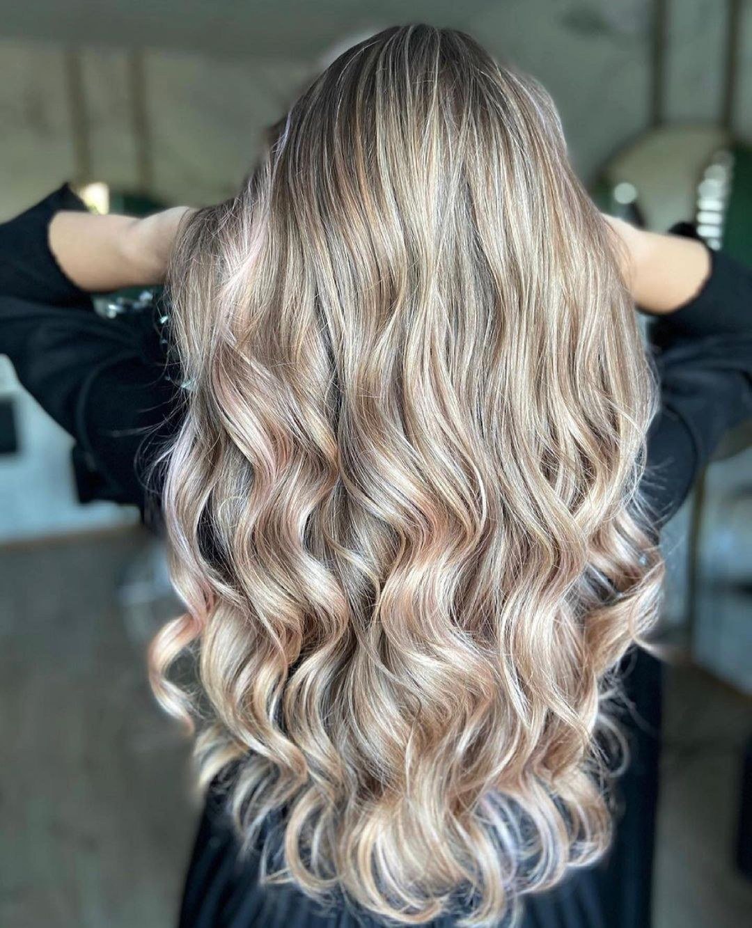 Balayage color enhancing curly butterfly cut ideas layers