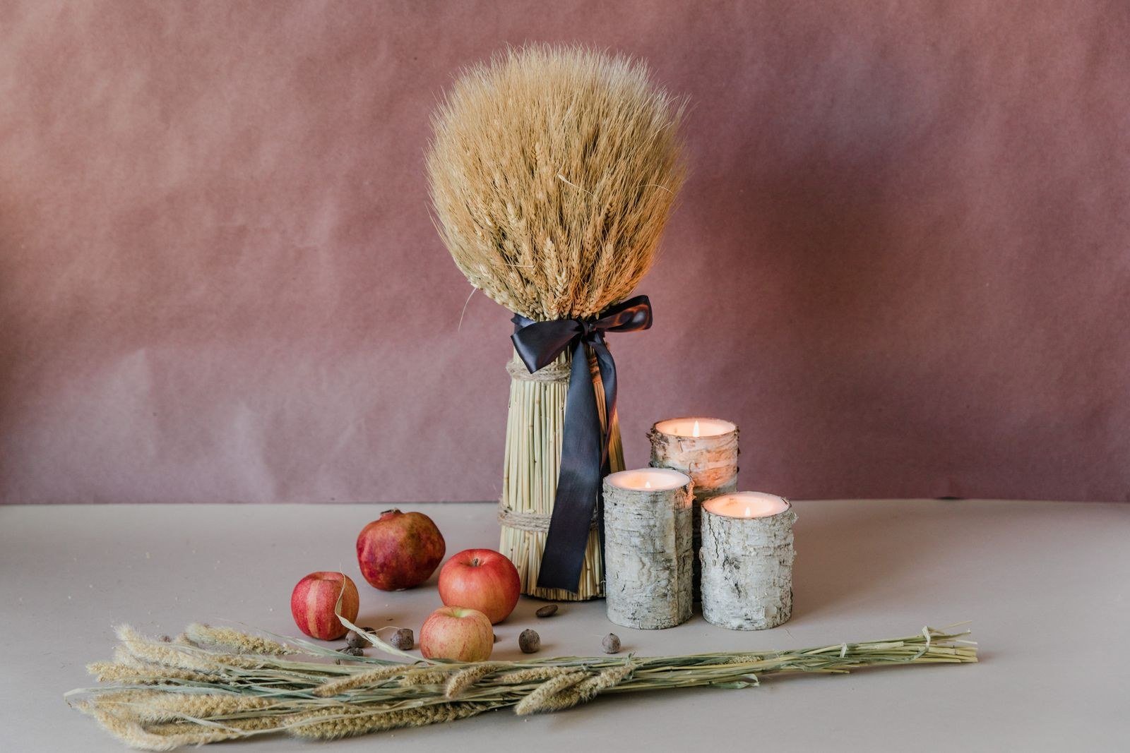 Dried Orange and Cinnamon Centrepieces for DIY Thanksgiving centerpieces ideas