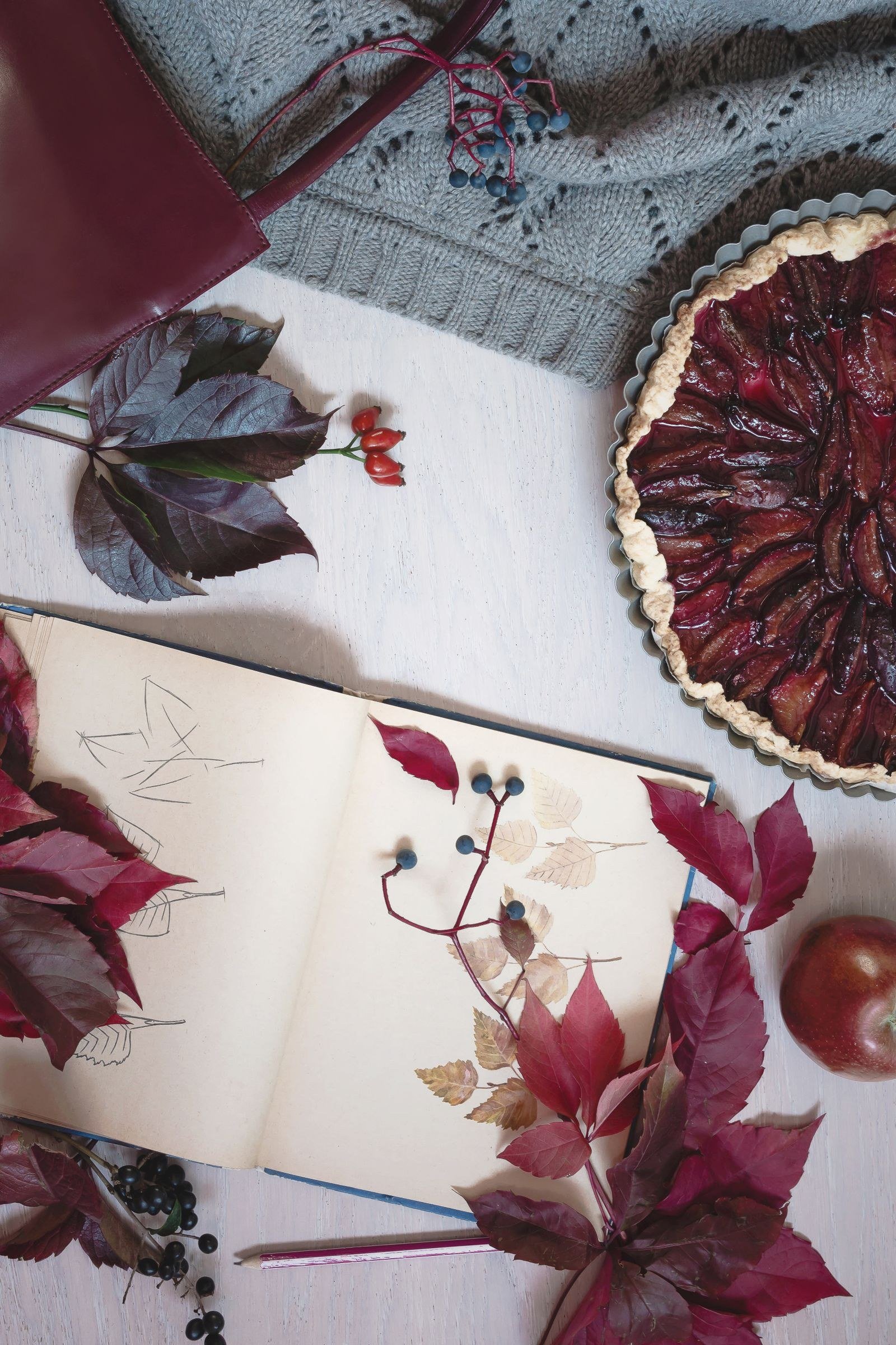 plum noir fall decor ideas — 19. Transitioning to the Festive Season