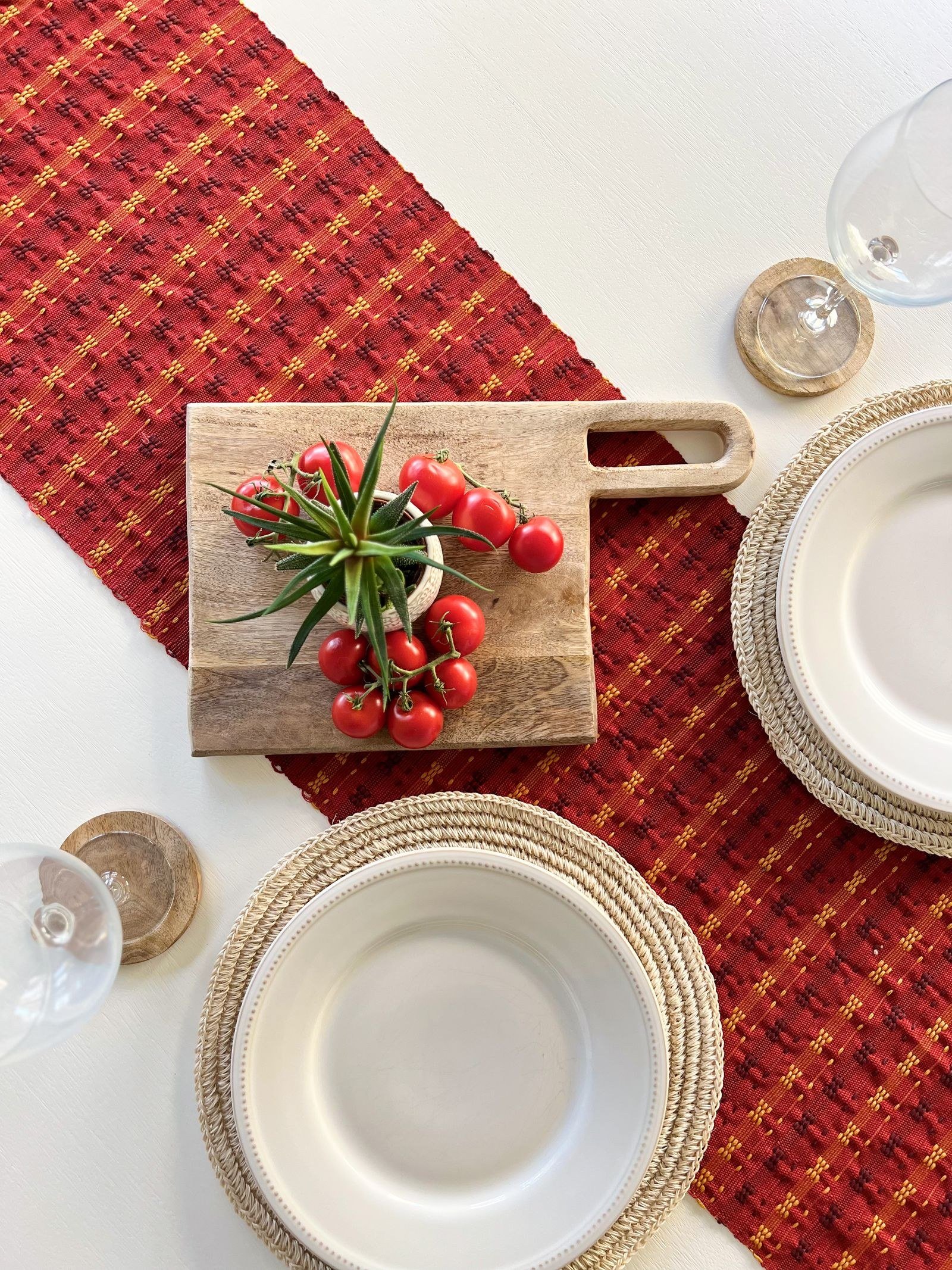 Spring and Summer Floral Runners for Quilted table runner patterns ideas