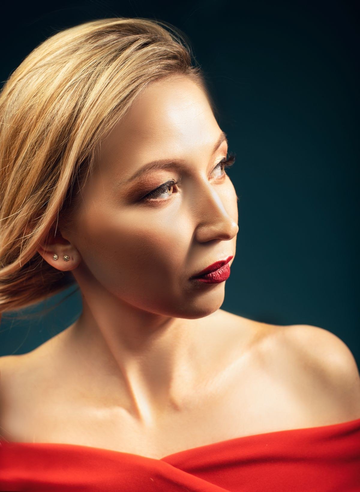 Hair care products for maintaining soft copper blonde color
