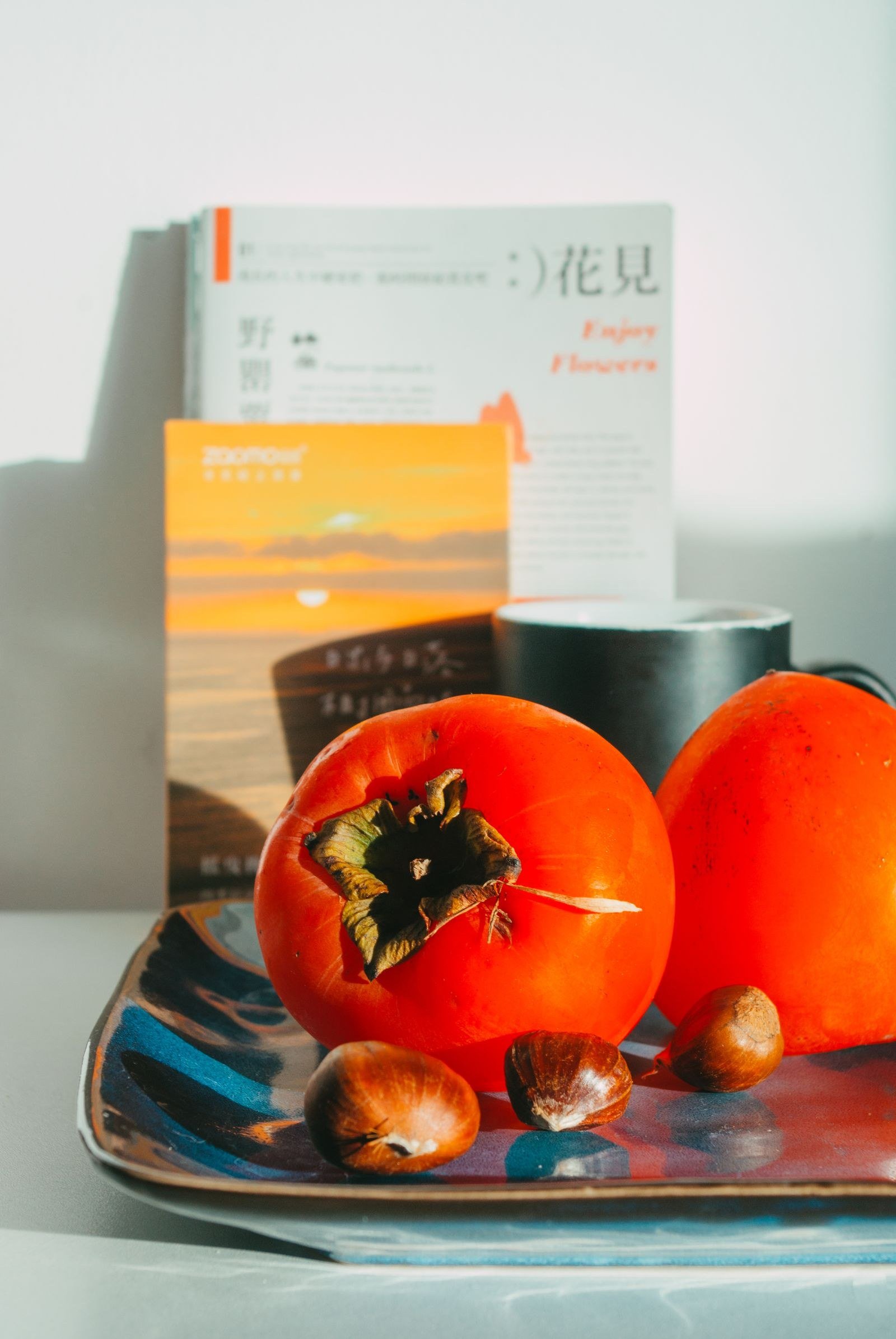 persimmon fall decor ideas — 19. Transitioning Persimmon to Winter