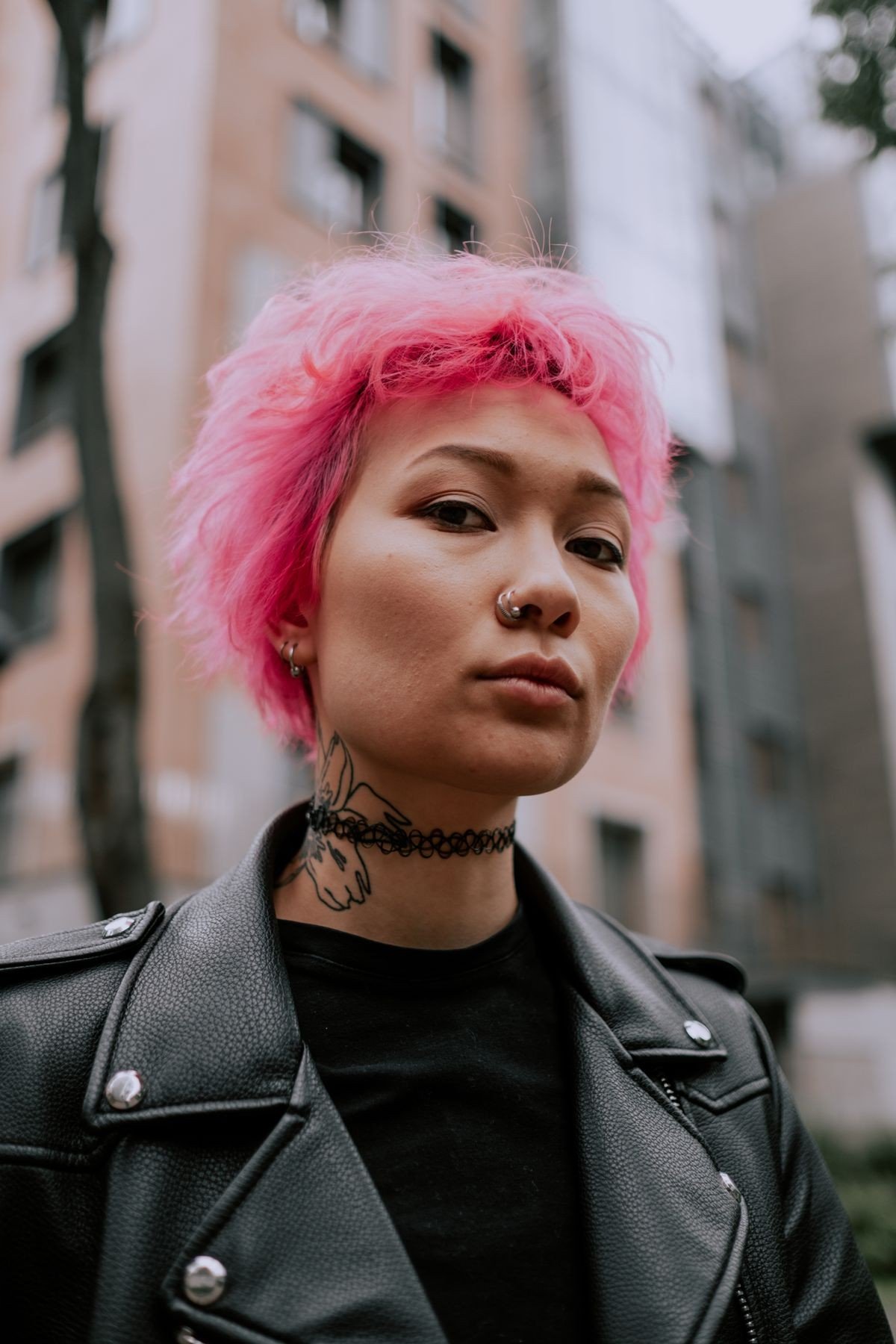 Choosing the perfect dusty rose pink hair shade