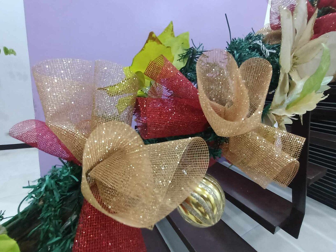 DIY Bows From Ribbon You Already Own for Bows on Christmas trees ideas