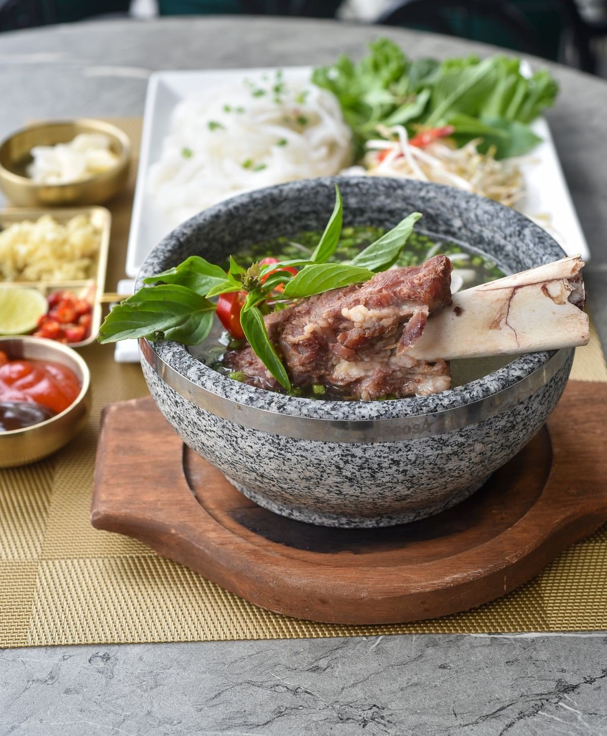 Bone broth supporting gut health and gentle digestion