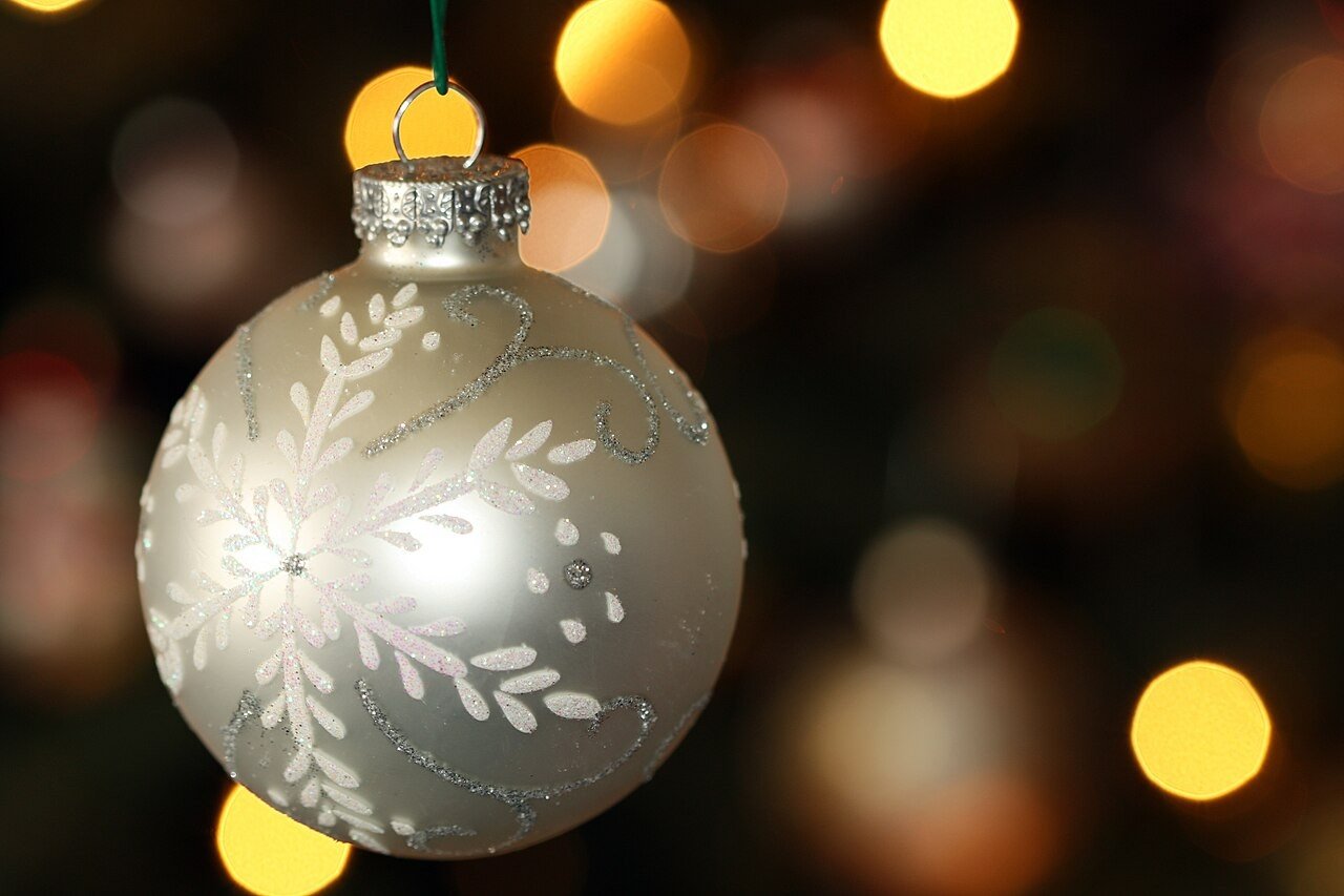 Elegant Formal Blue and Silver Trees for Blue and silver Christmas tree ideas