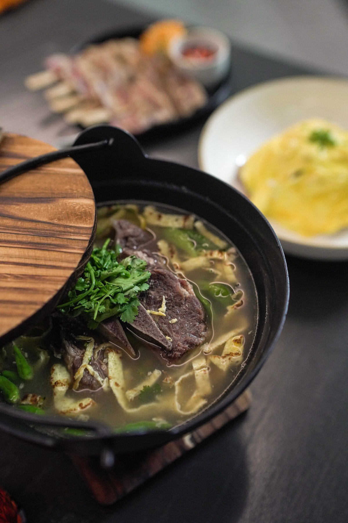 Bone broth for postpartum recovery and nourishment
