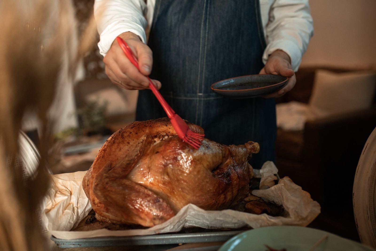 After Brining: Rinsing and Drying for Turkey brine recipe