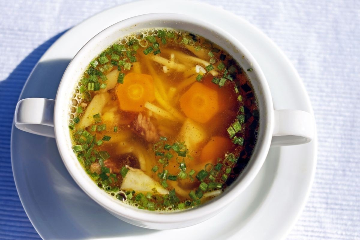 Adding bone broth to a daily wellness routine