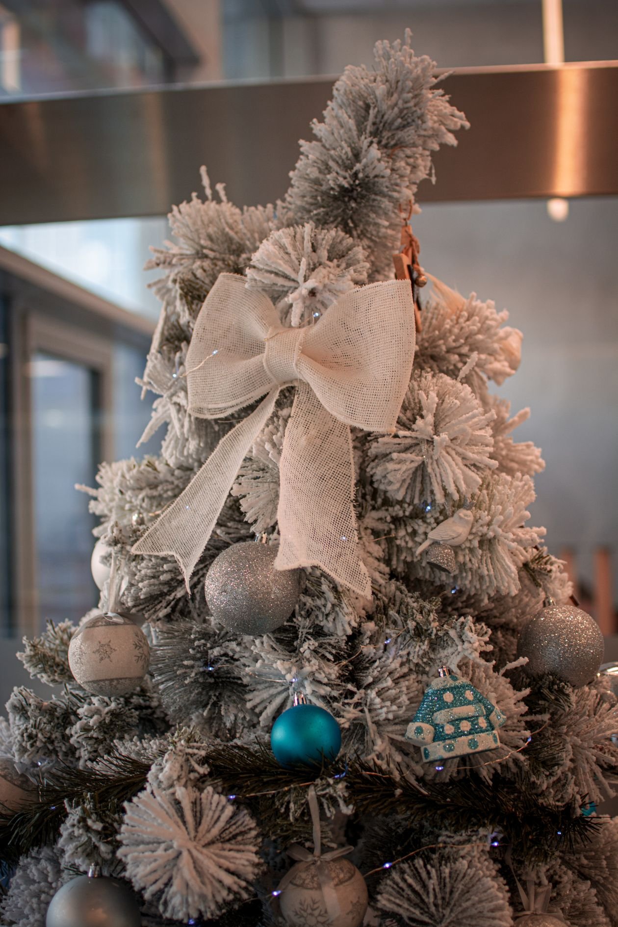 Packing Away Blue and Silver Decor for Blue and silver Christmas tree ideas