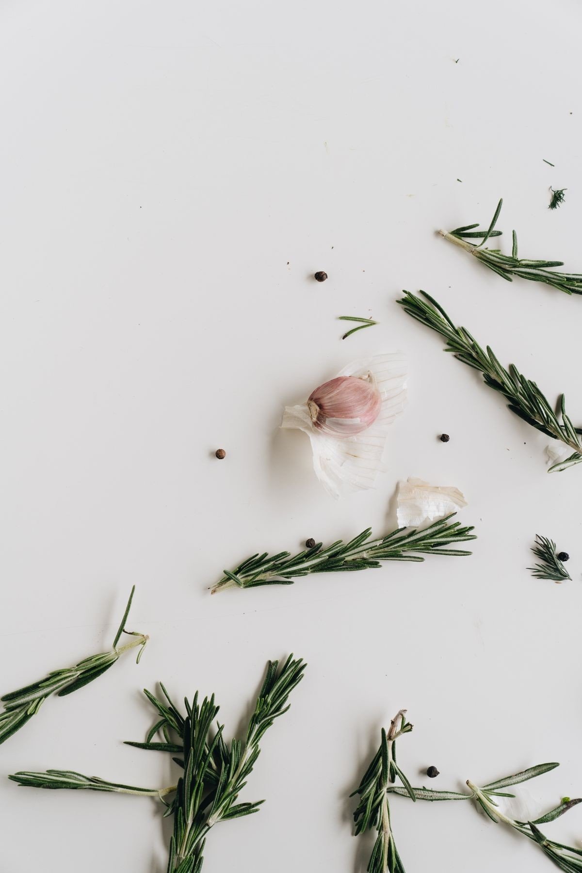 Scalp massage with rosemary water spray for a refreshing hair routine