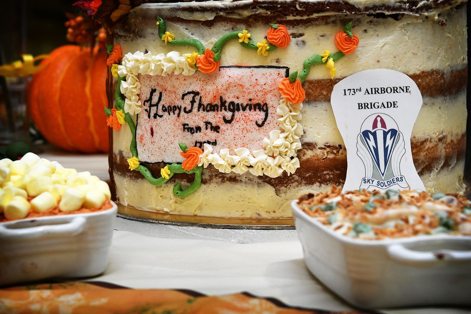print maxxing thanksgiving table ideas — 16. The Centerpiece That Echoes Your Prints