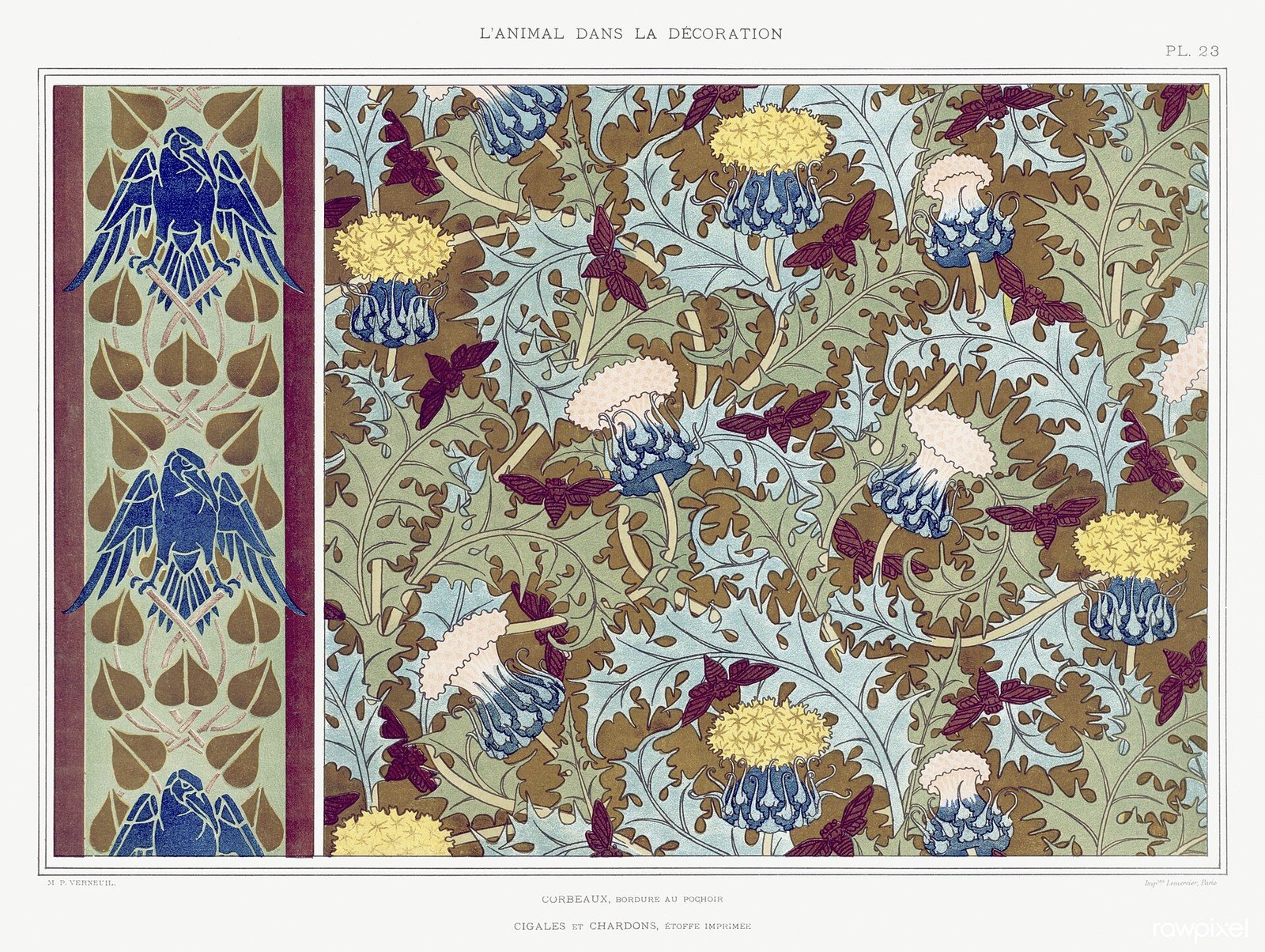 Vintage floral wallpaper ideas with layered linen textiles complementing floral walls