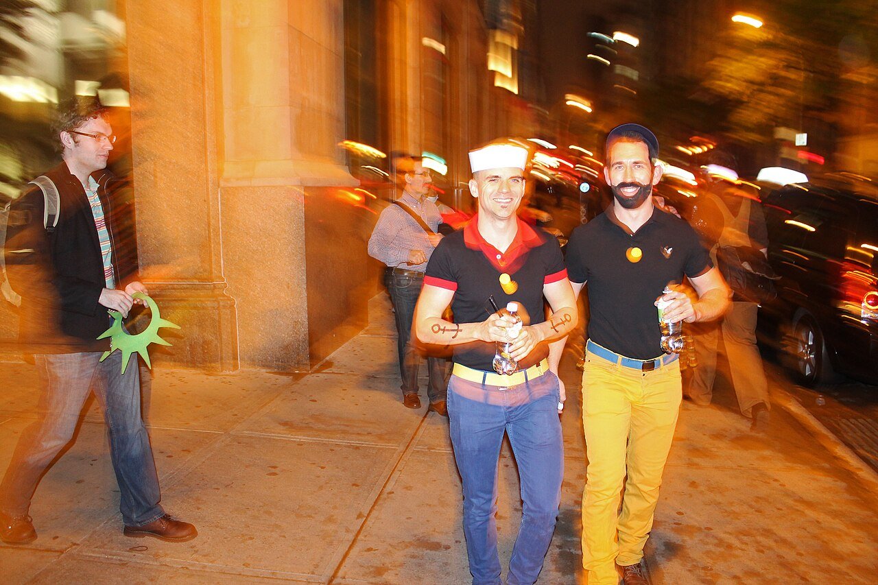 Budget DIY superhero couples costume