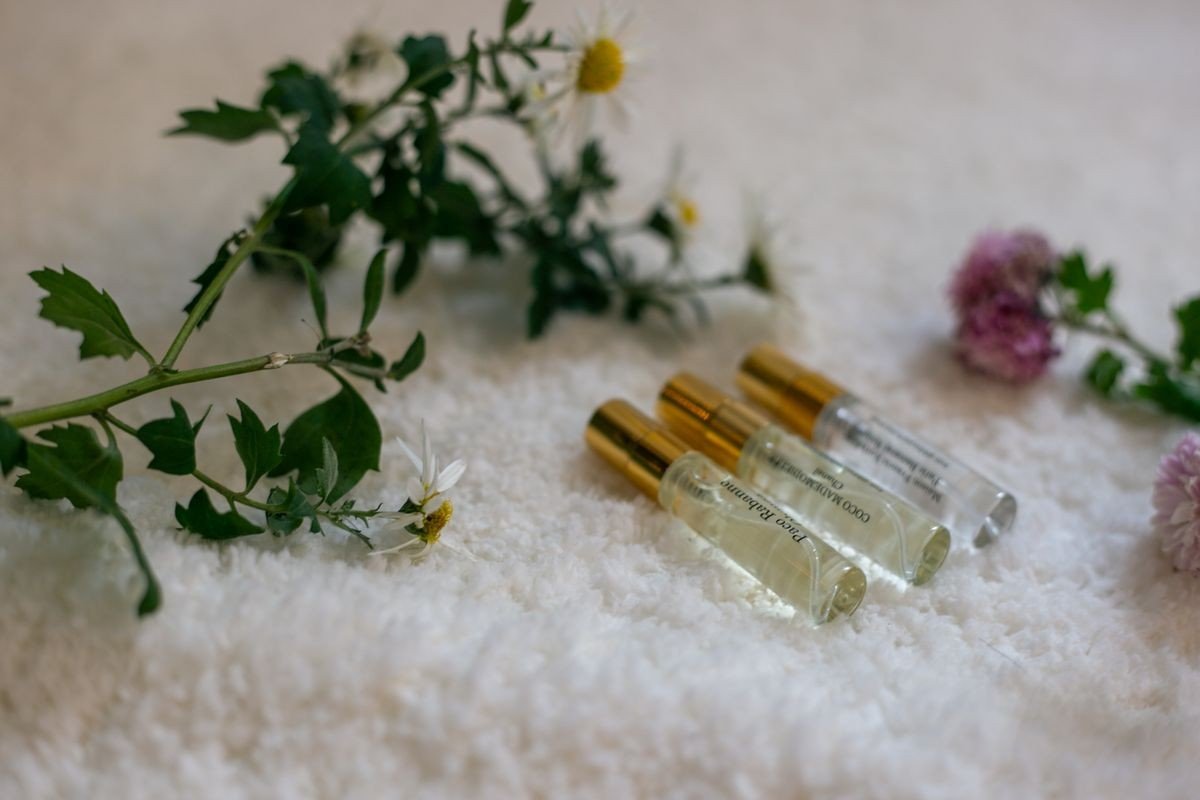 Storing gourmand perfume bottles in a cool dark place