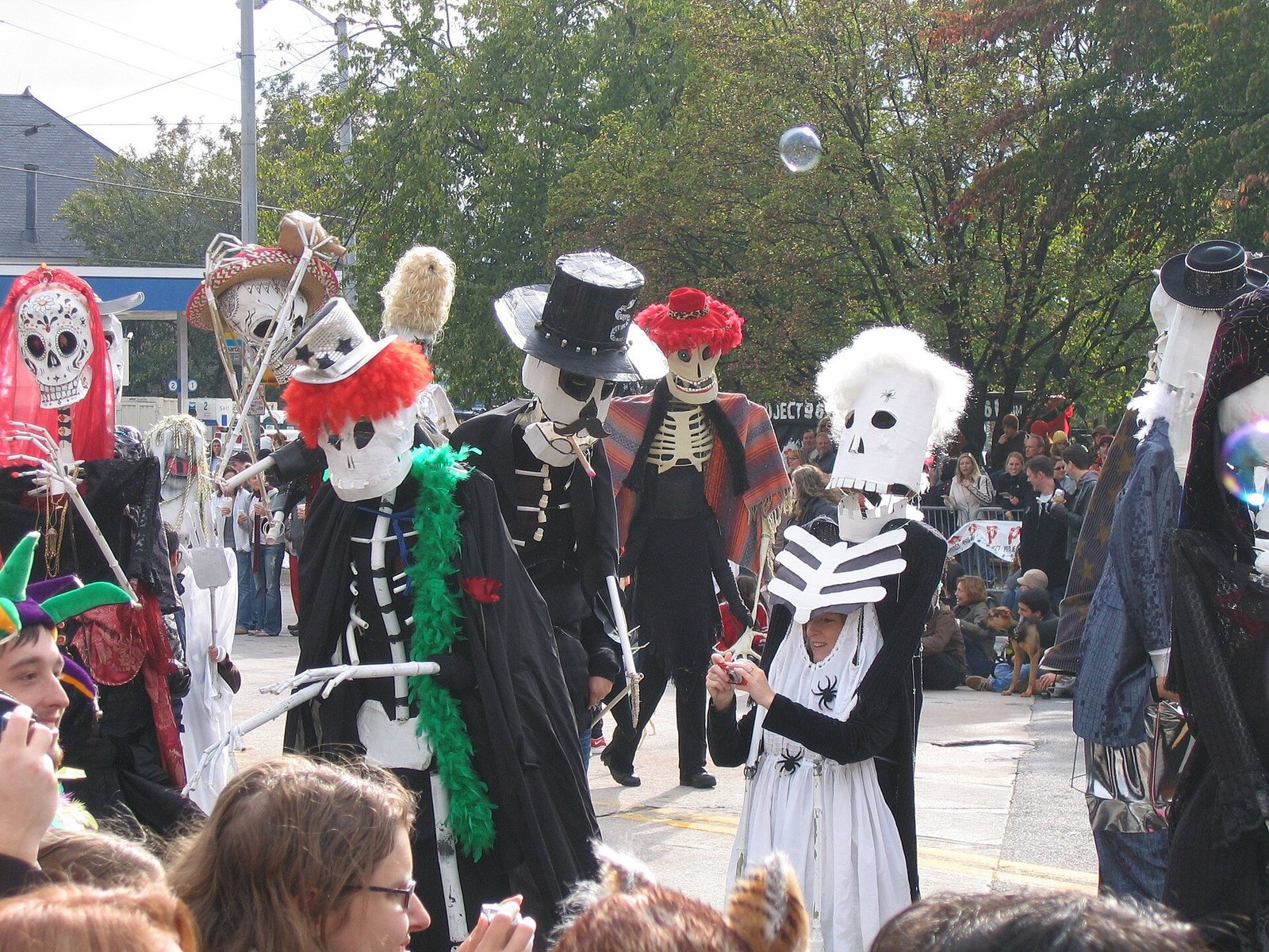 Skeleton soiree halloween party ideas adapted for kids with silly friendly skeletons