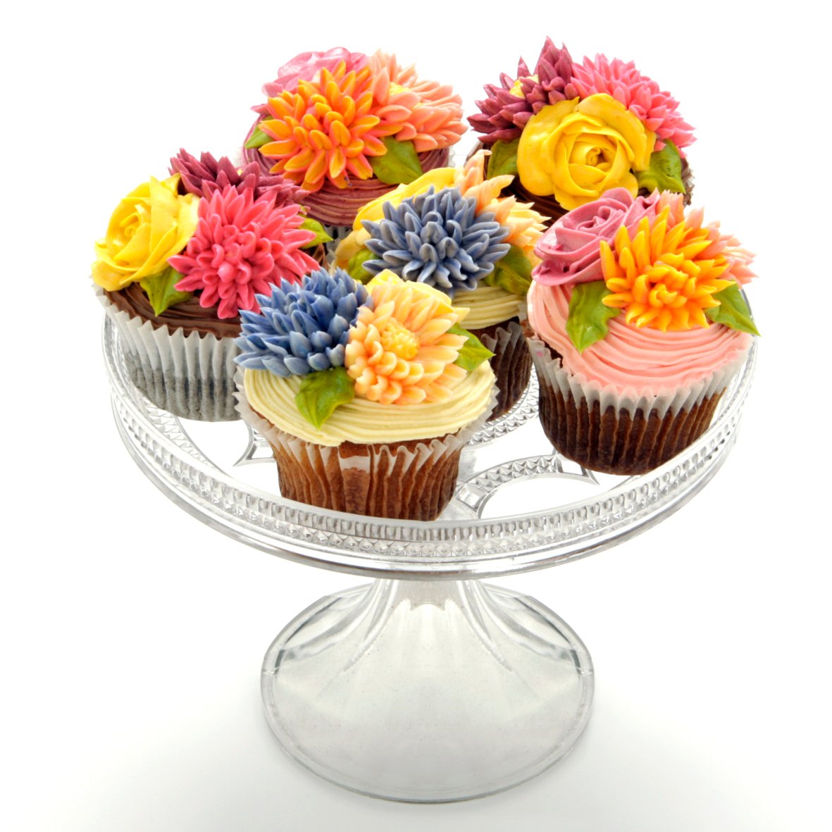 Final display of adorable turkey cupcakes ready for Thanksgiving