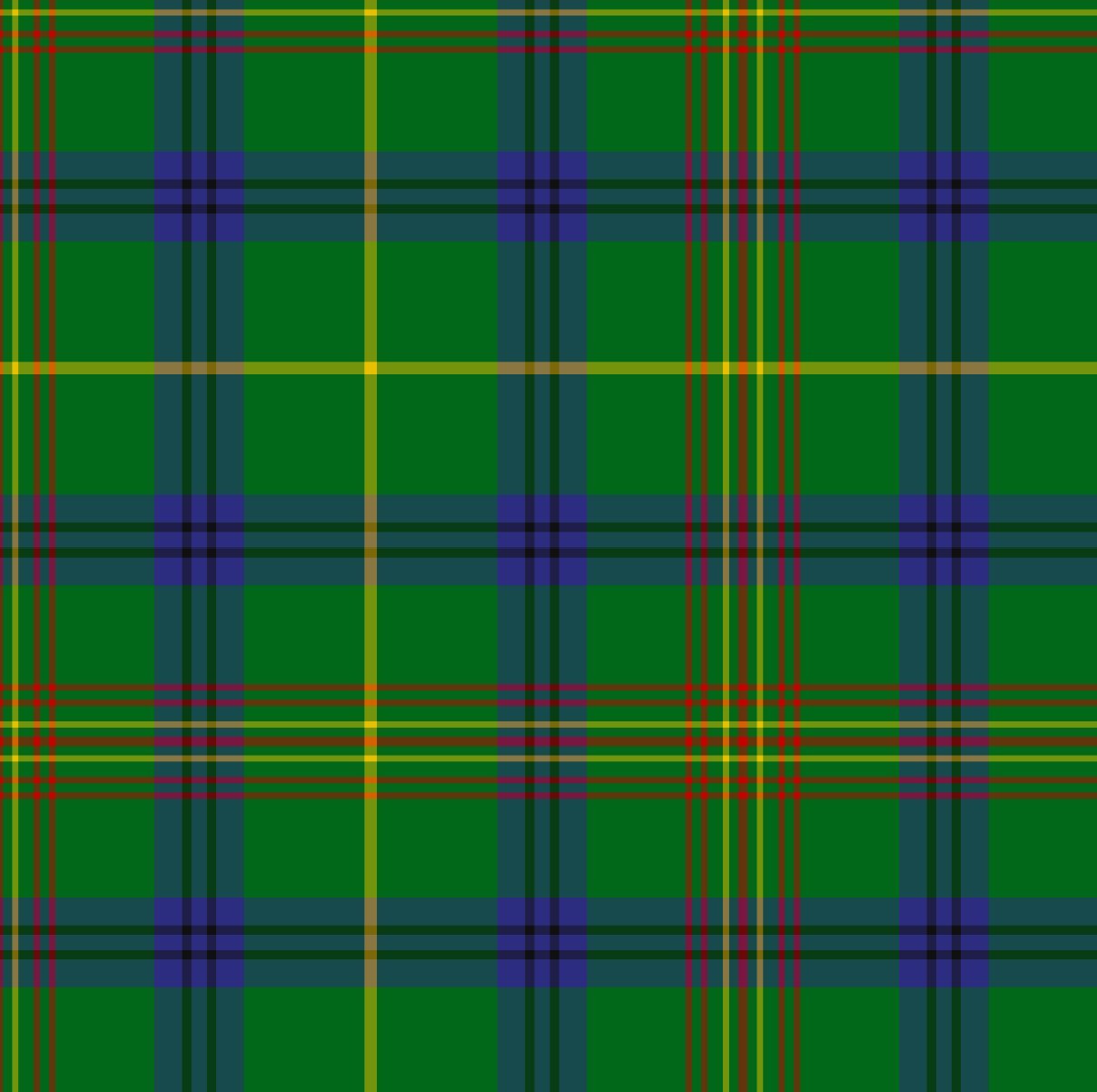 Tartan christmas decor ideas with tartan Christmas stockings hung on a fireplace mantel
