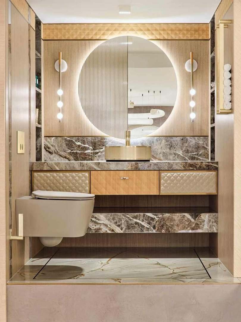 Vein Patterns: Bold or Subtle for Red marble bathroom ideas