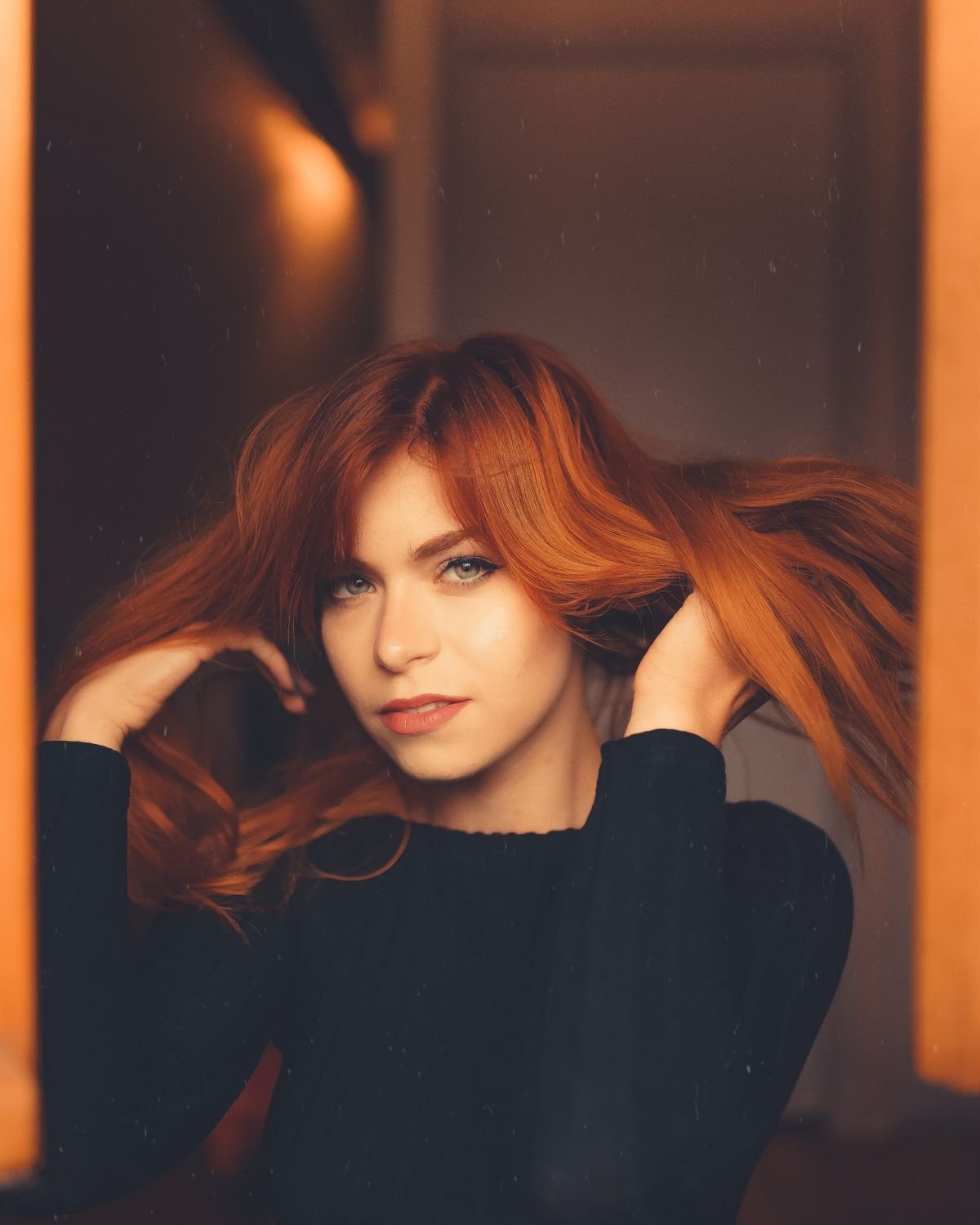 rich copper inspiration: waves and curls that catch the light