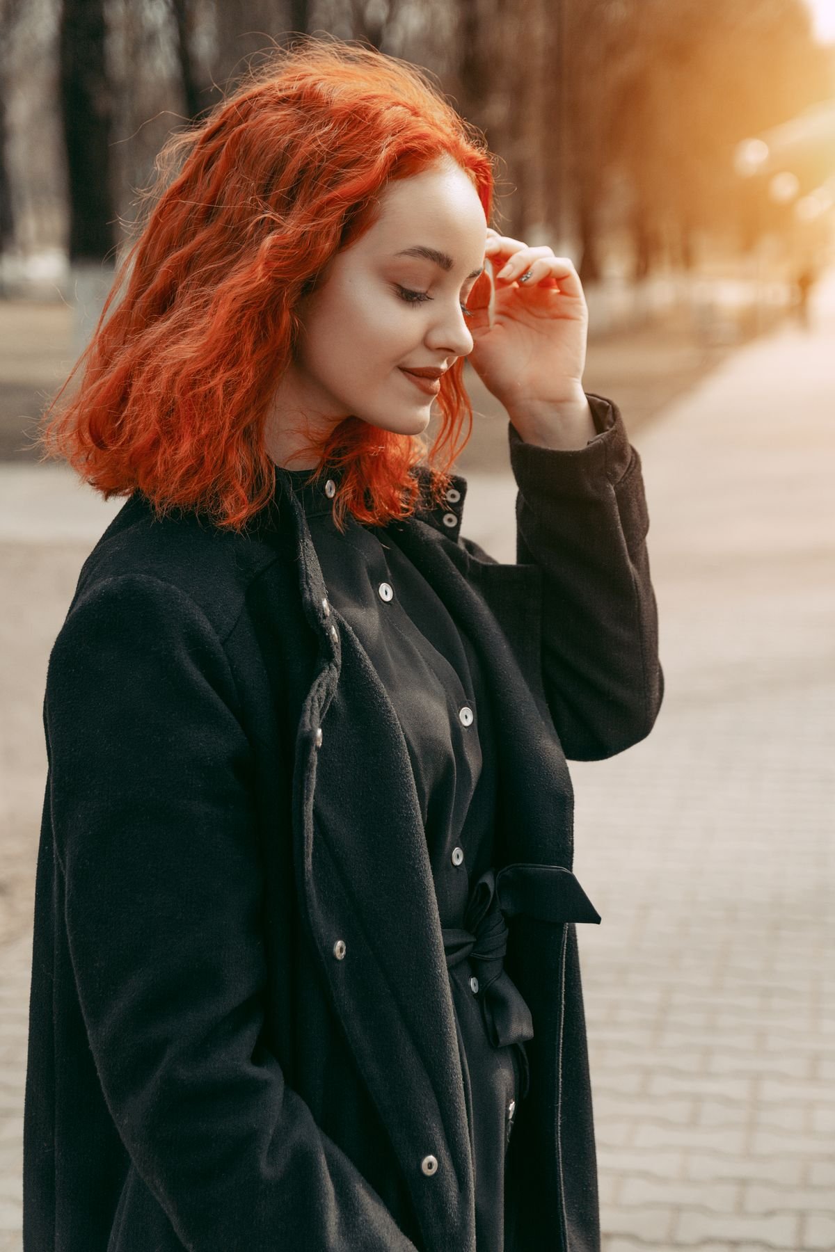 rich copper inspiration: updos, braids and half-up styles