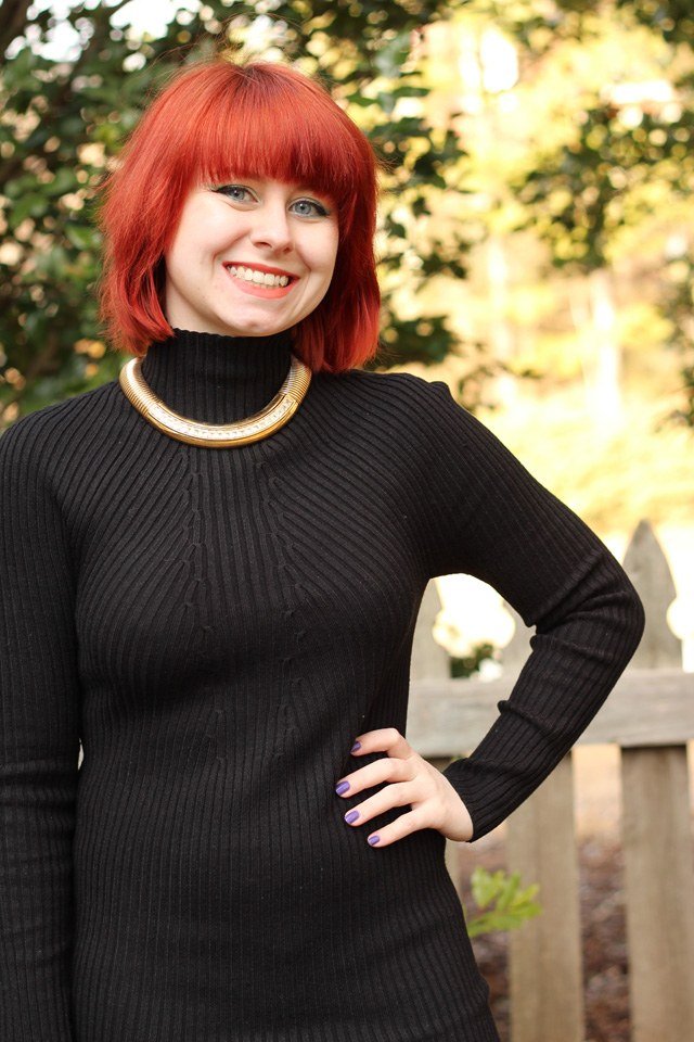 funnel neck outfit ideas — Styling for Petite Frames