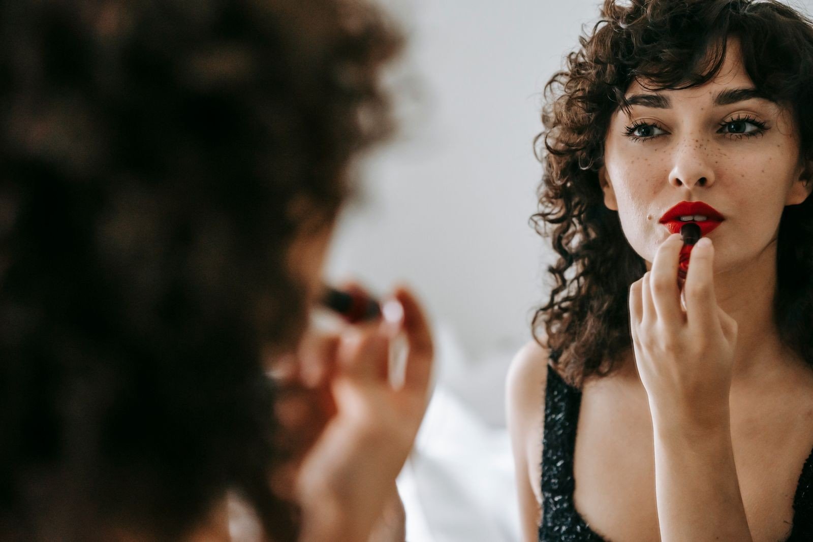 Gentle makeup removal and skincare routine