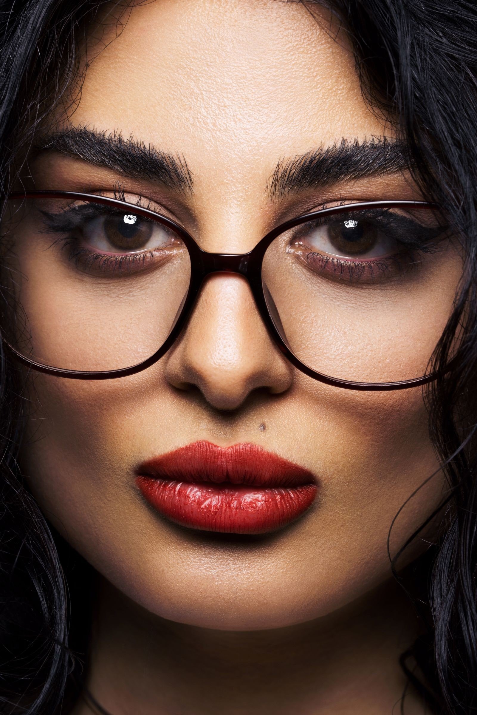 Classic gothic romance inspired beauty portrait